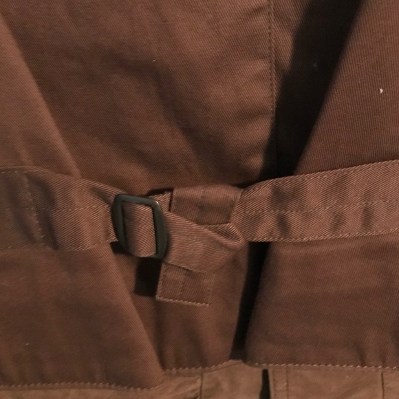 BANANA REPUBLIC Vintage Leather Vest, L - Picture 5 of 5